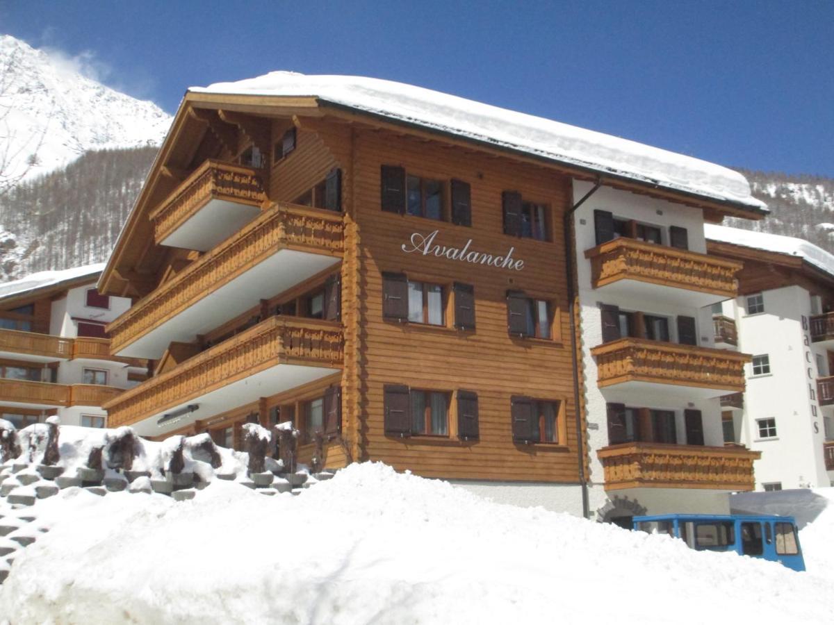 Haus Avalanche Appartement Saas-Fee Buitenkant foto