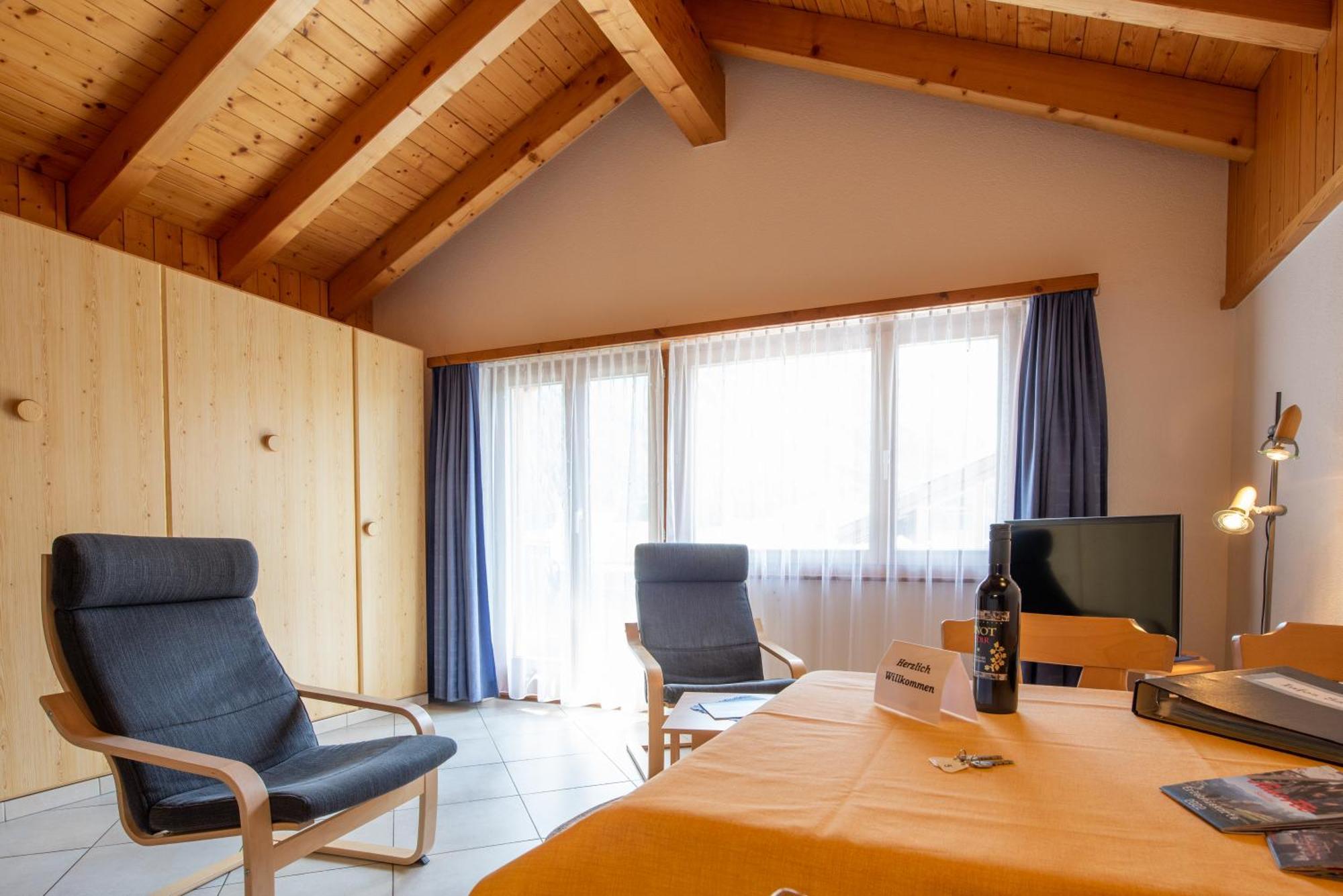 Haus Avalanche Appartement Saas-Fee Kamer foto