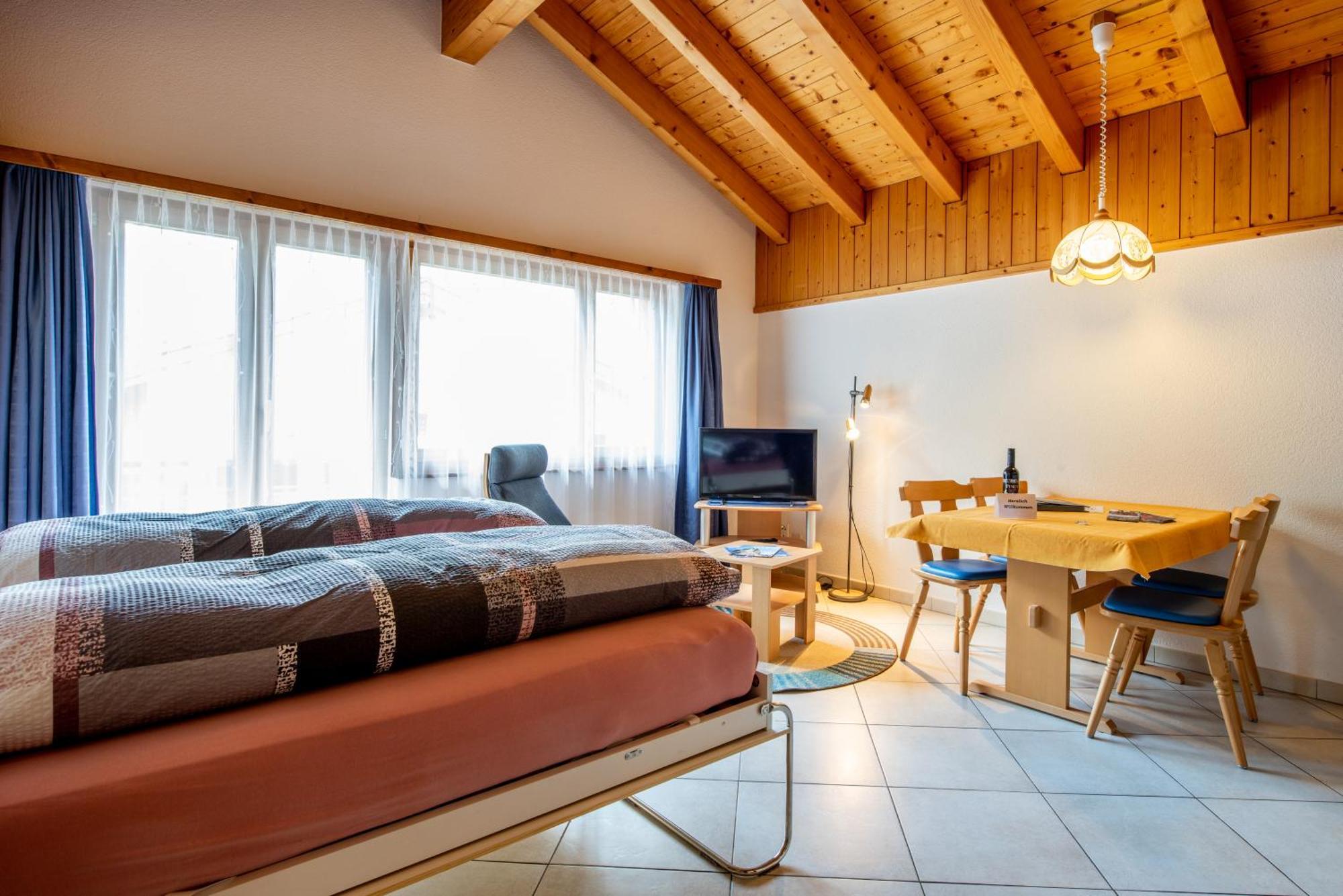 Haus Avalanche Appartement Saas-Fee Kamer foto